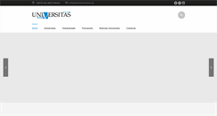 Desktop Screenshot of fundacionuniversitas.org